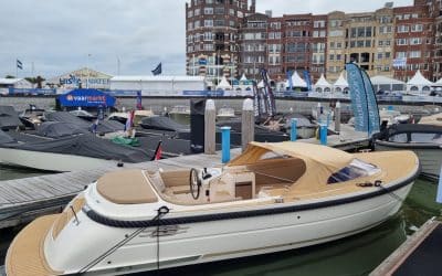 PRIMEUR 850 CABIN MET SUZUKI 150 PK